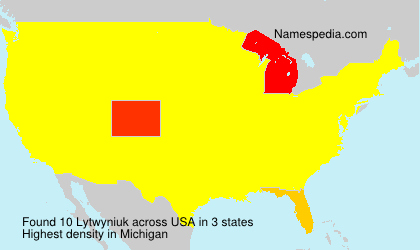 Surname Lytwyniuk in USA Surname Lytwyniuk in USA