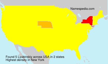 Surname Lyubinskiy in USA Surname Lyubinskiy in USA