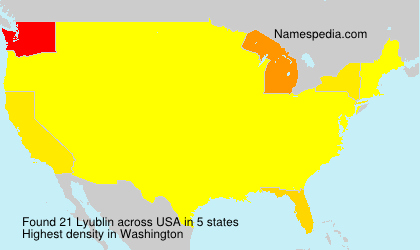 Surname Lyublin in USA Surname Lyublin in USA