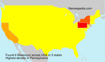 Surname Maamouri in USA Surname Maamouri in USA