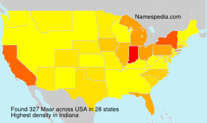 Surname Maar in USA Surname Maar in USA