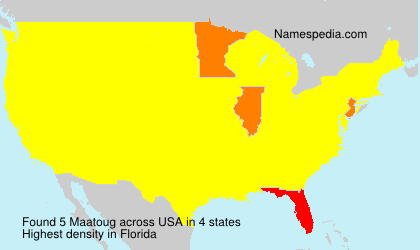 Surname Maatoug in USA Surname Maatoug in USA