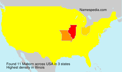 Surname Maborn in USA Surname Maborn in USA
