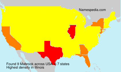 Surname Mabrook in USA Surname Mabrook in USA