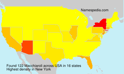 Surname Macchiaroli in USA Surname Macchiaroli in USA