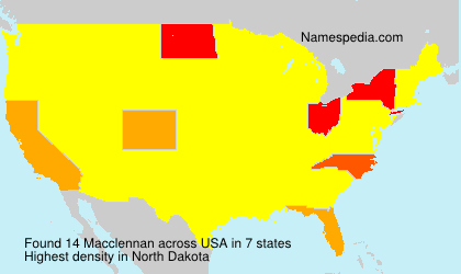 Surname Macclennan in USA Surname Macclennan in USA
