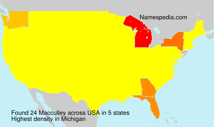 Surname Macculley in USA Surname Macculley in USA