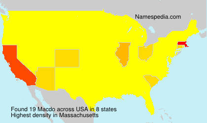 Surname Macdo in USA Surname Macdo in USA