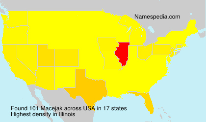 Surname Macejak in USA Surname Macejak in USA