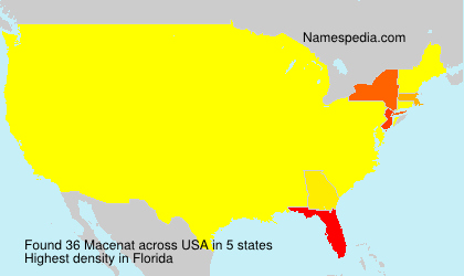 Surname Macenat in USA Surname Macenat in USA