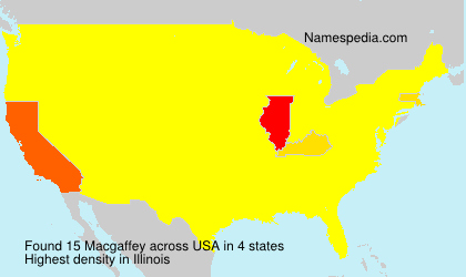 Surname Macgaffey in USA Surname Macgaffey in USA