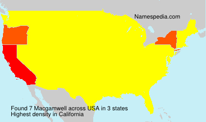 Surname Macgamwell in USA Surname Macgamwell in USA