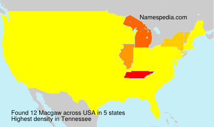 Surname Macgaw in USA Surname Macgaw in USA