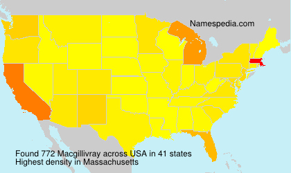 Surname Macgillivray in USA Surname Macgillivray in USA