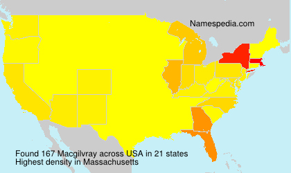 Surname Macgilvray in USA Surname Macgilvray in USA
