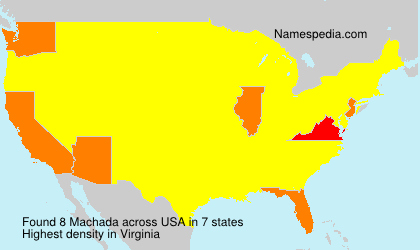 Surname Machada in USA Surname Machada in USA