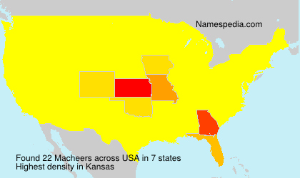 Surname Macheers in USA Surname Macheers in USA