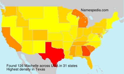 Surname Machelle in USA Surname Machelle in USA