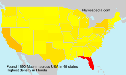 Surname Machin in USA Surname Machin in USA