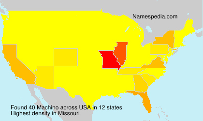 Surname Machino in USA Surname Machino in USA