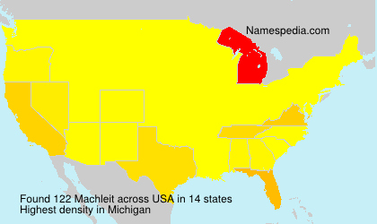 Surname Machleit in USA Surname Machleit in USA