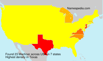 Surname Machner in USA Surname Machner in USA