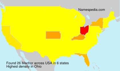 Surname Machor in USA Surname Machor in USA