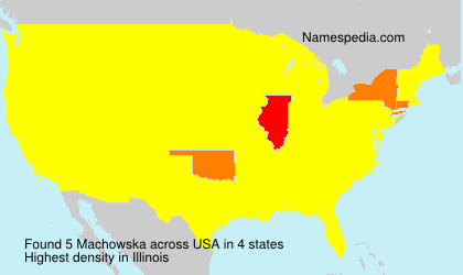 Surname Machowska in USA Surname Machowska in USA