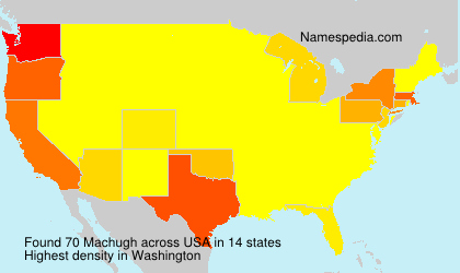 Surname Machugh in USA Surname Machugh in USA