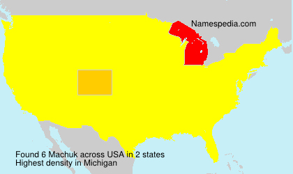 Surname Machuk in USA Surname Machuk in USA