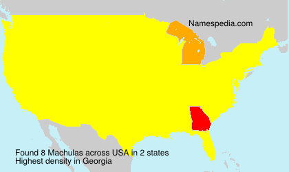 Surname Machulas in USA Surname Machulas in USA