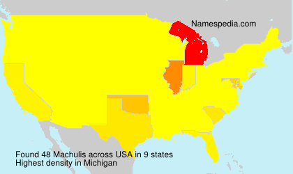 Surname Machulis in USA