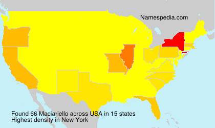 Surname Maciariello in USA Surname Maciariello in USA