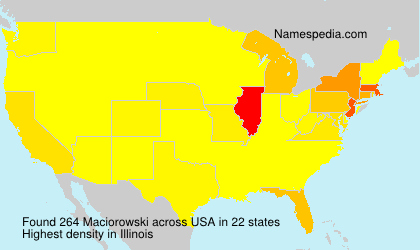 Surname Maciorowski in USA Surname Maciorowski in USA