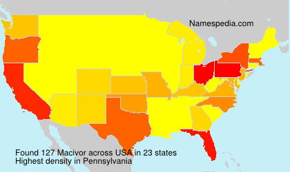 Surname Macivor in USA Surname Macivor in USA