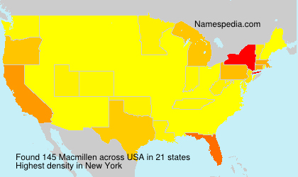 Surname Macmillen in USA Surname Macmillen in USA