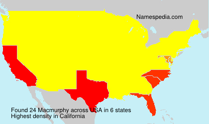 Surname Macmurphy in USA Surname Macmurphy in USA