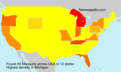 Surname Macquire in USA Surname Macquire in USA