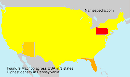 Surname Macripo in USA Surname Macripo in USA