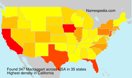 Surname Mactaggart in USA Surname Mactaggart in USA