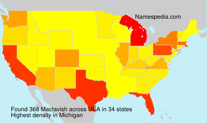 Surname Mactavish in USA Surname Mactavish in USA