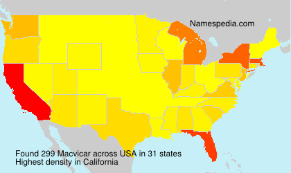 Surname Macvicar in USA Surname Macvicar in USA