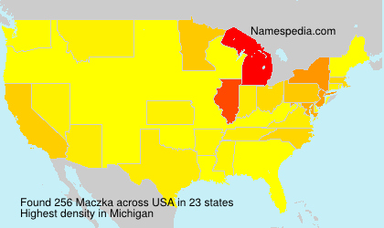 Surname Maczka in USA Surname Maczka in USA