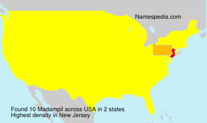 Surname Madampil in USA Surname Madampil in USA