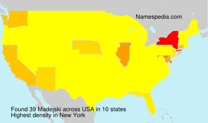 Surname Madejski in USA Surname Madejski in USA