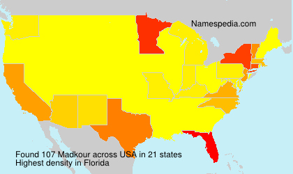 Surname Madkour in USA Surname Madkour in USA