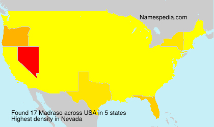 Surname Madraso in USA Surname Madraso in USA