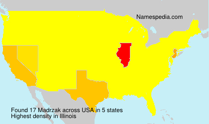 Surname Madrzak in USA Surname Madrzak in USA