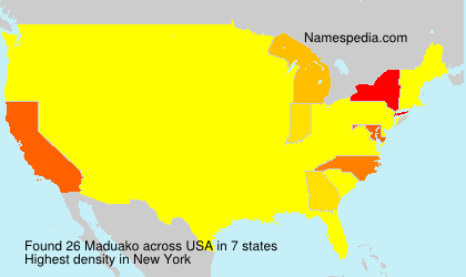 Surname Maduako in USA Surname Maduako in USA