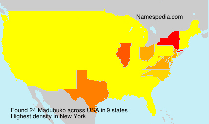 Surname Madubuko in USA Surname Madubuko in USA